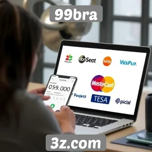 Plataformas de pagamento aceitas no site 99bra